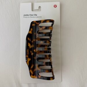 Lululemon Jumbo Tortoiseshell Claw Clip